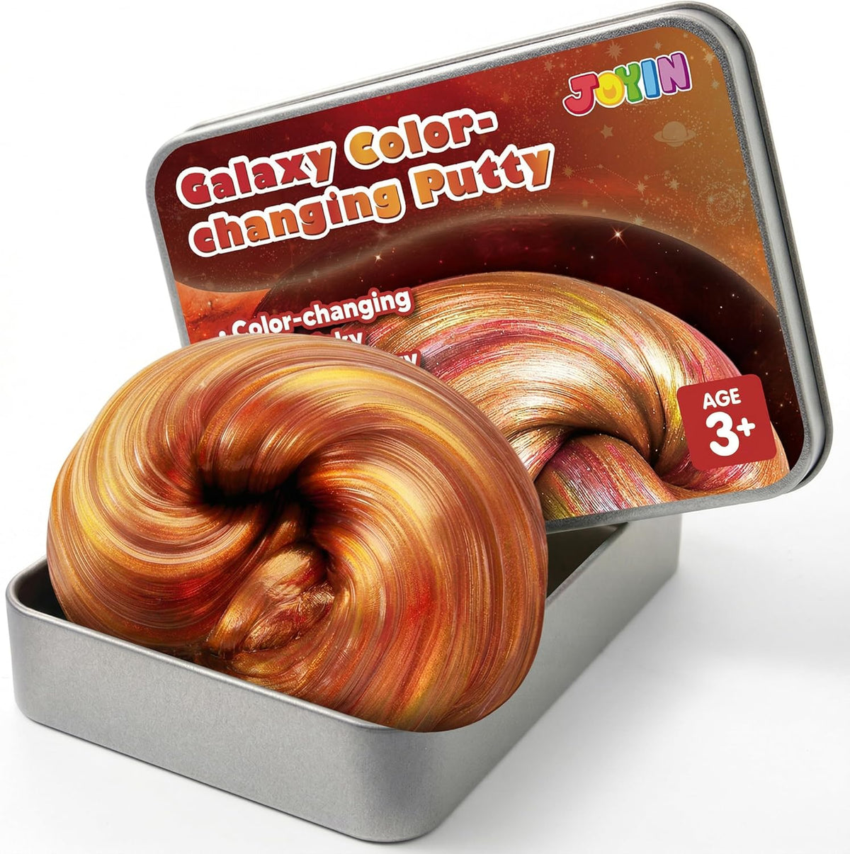 Galaxy Color-Changing Putty - 4.2oz Therapy Slime for Kids and Adults, Stress Relief Fidget Toy