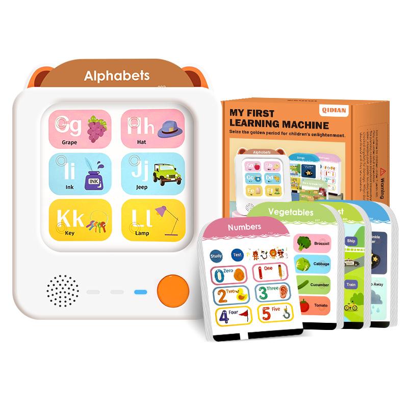 Interactive English Sound Book for Ages 1-6, Tap-to-Learn Educational Toy with 500+ Words