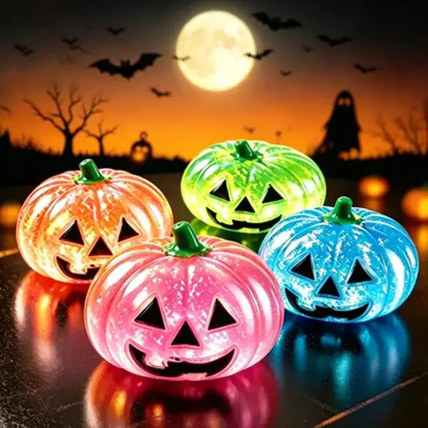 8-Piece Halloween Squishy Gift Box, Malt Sugar Stress Relief Fidget Toys, Sensory Toy Bundle