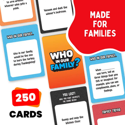 Hilarious Family Party Game - Trivia, Most Likely To & Head-to-Head Challenges