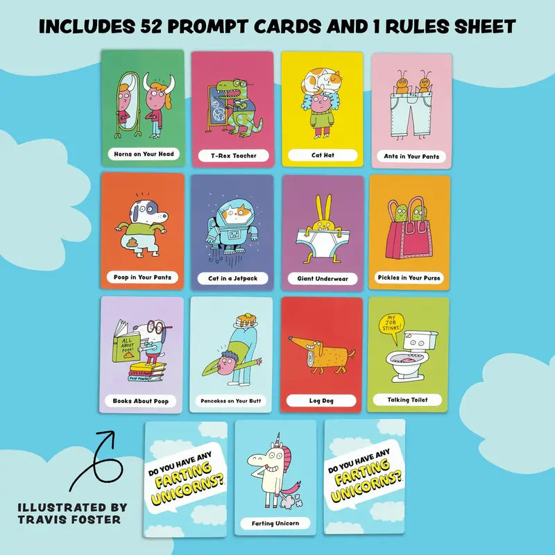 Interactive Card Game for Kids - Fun Family Matching Activity with Magical Themes