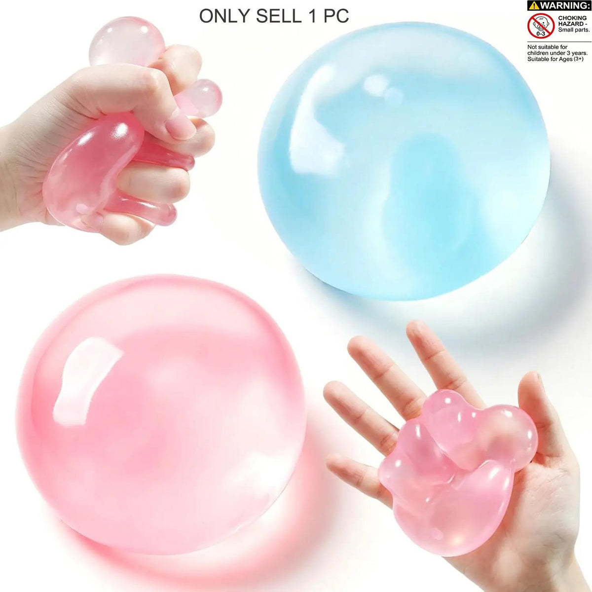 Coconut Oil Stress Ball - Moldable Slow Rebound Squeeze Toy for Anxiety Relief