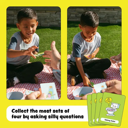 Interactive Card Game for Kids - Fun Family Matching Activity with Magical Themes