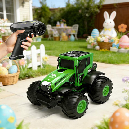1:14 Scale 4WD Amphibious RC Monster Truck - 2.4GHz Waterproof All-Terrain Off-Road Pickup