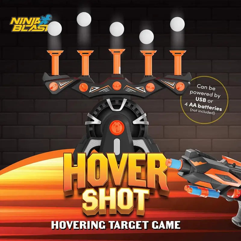 Hover Shot Floating Ball Shooting Game - Target Practice Toy for Kids Age 6+