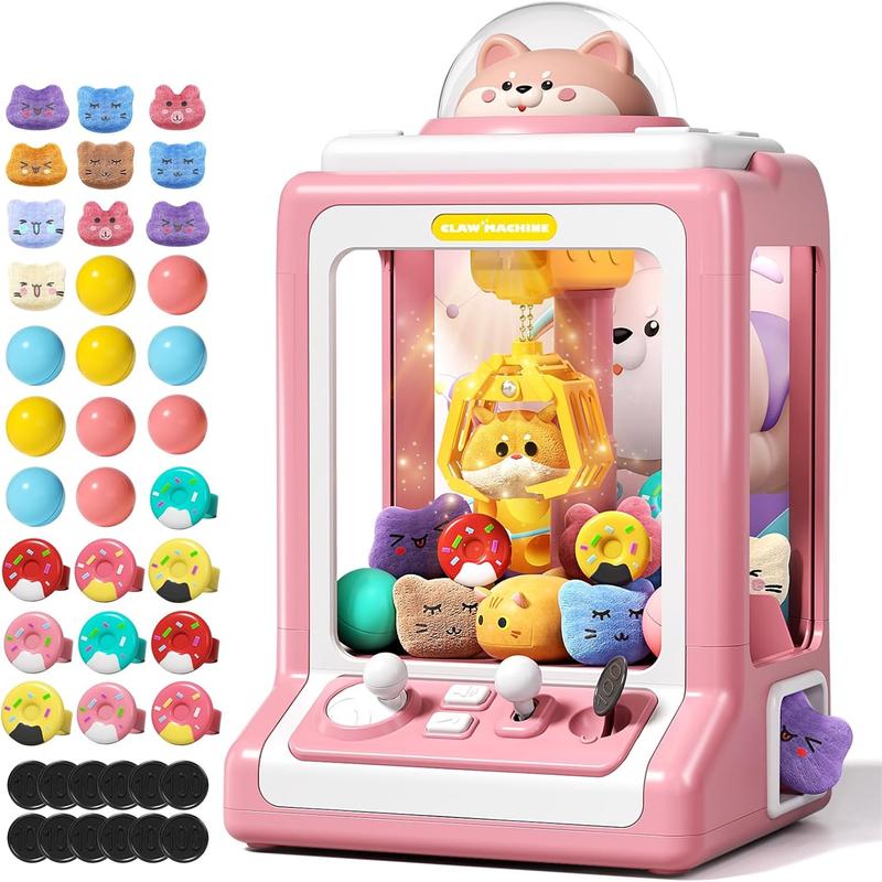 Mini Claw Machine for Kids with Music and 35 Toys - Electronic Arcade Game