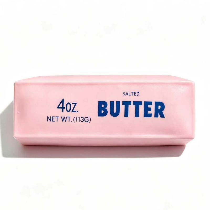 Crunchy Sound Butter Bar Squishy Fidget Toy, Soft Squeeze Sensory Stress Relief Tool for Teens and Adults