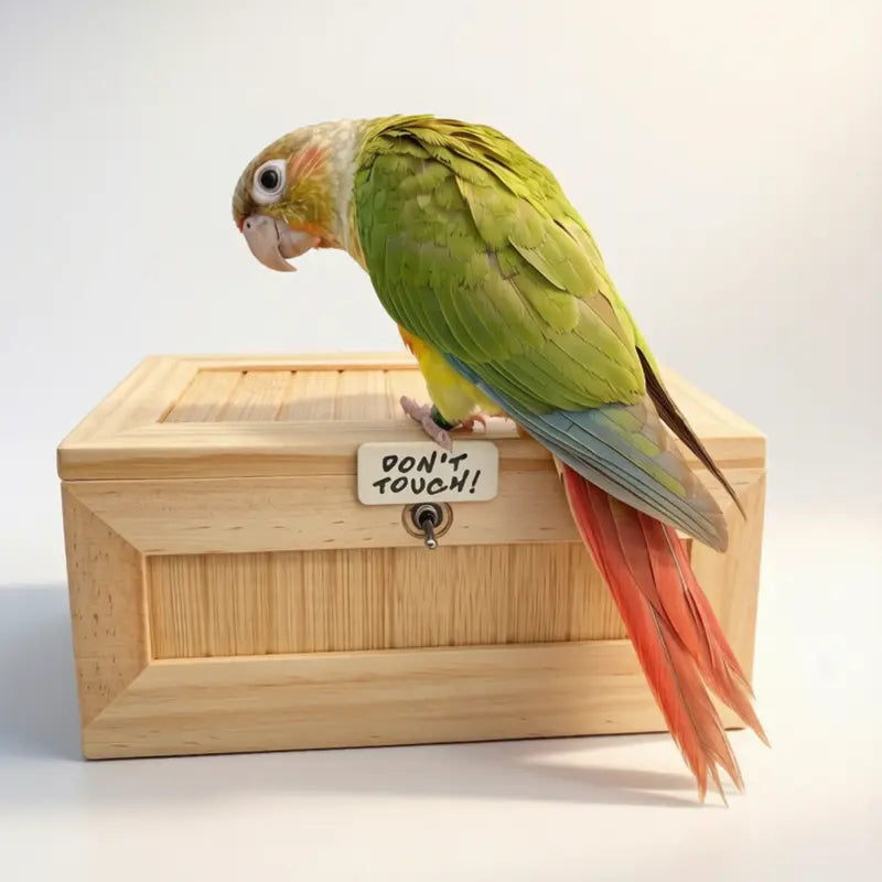 Useless Box Don't Touch Funny Interactive Gadget - Novelty Prank Desk Toy for Stress Relief