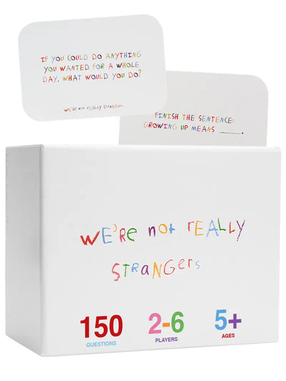 Kids Edition Conversation & Activity Cards - 150 Meaningful Questions for Families and Teens