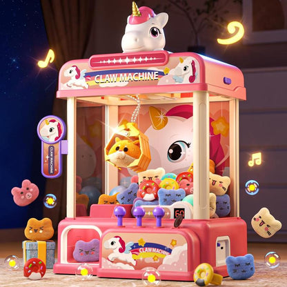 Mini Claw Machine for Kids with Music and 35 Toys - Electronic Arcade Game