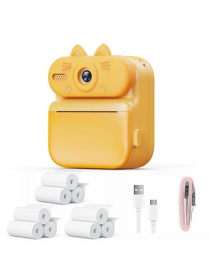 Kids Rechargeable Digital Camera with Selfie Mode, HD Video, and Silicone Case