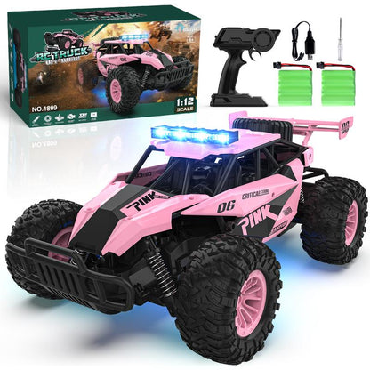 1:12 Scale Durable Remote Control Monster Truck - 2.4GHz 33KM/H High Speed RC Car