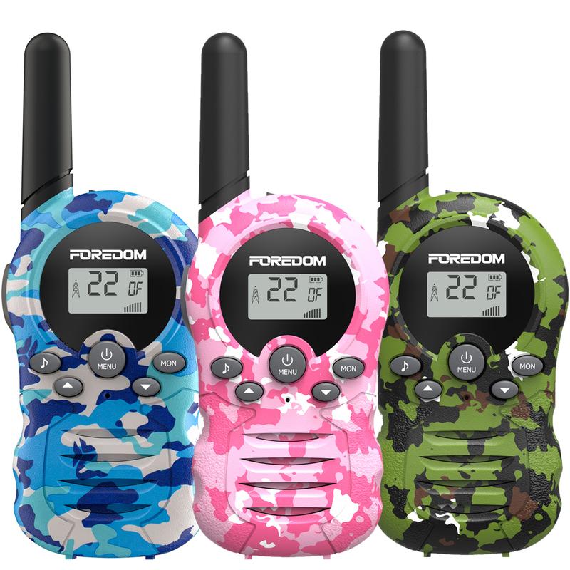 Rechargeable Video Walkie Talkies for Kids with HD Screen, Camera, and Music for Outdoor Fun
