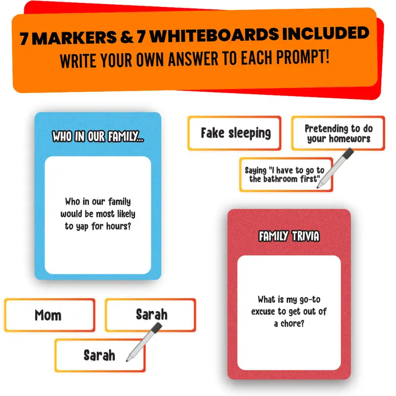 Hilarious Family Party Game - Trivia, Most Likely To & Head-to-Head Challenges