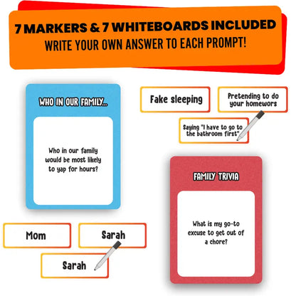 Hilarious Family Party Game - Trivia, Most Likely To & Head-to-Head Challenges