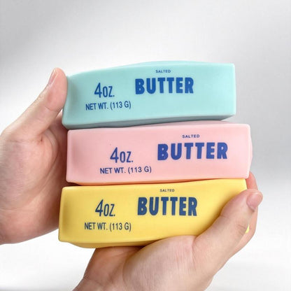 Crunchy Sound Butter Stick - Squishy Flexible Squeeze Fidget Tool for Stress Relief