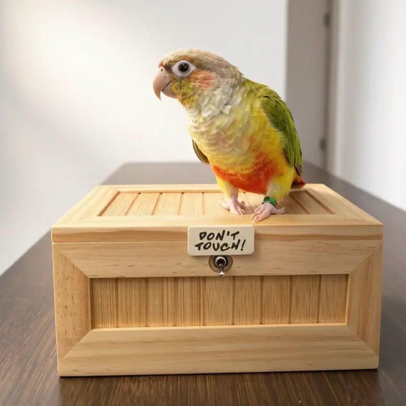 Useless Box Don't Touch Funny Interactive Gadget - Novelty Prank Desk Toy for Stress Relief
