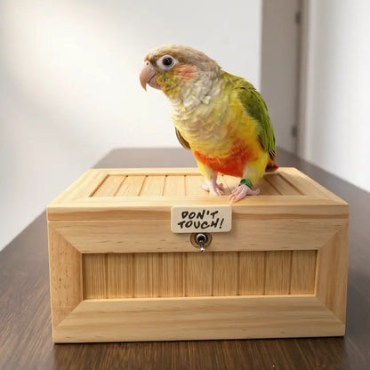 Useless Box Don't Touch Funny Interactive Gadget - Novelty Prank Desk Toy for Stress Relief