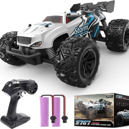 2.4GHz RC Crawler Car All Terrain Off Road Remote Control Truck Toy with LED Lights