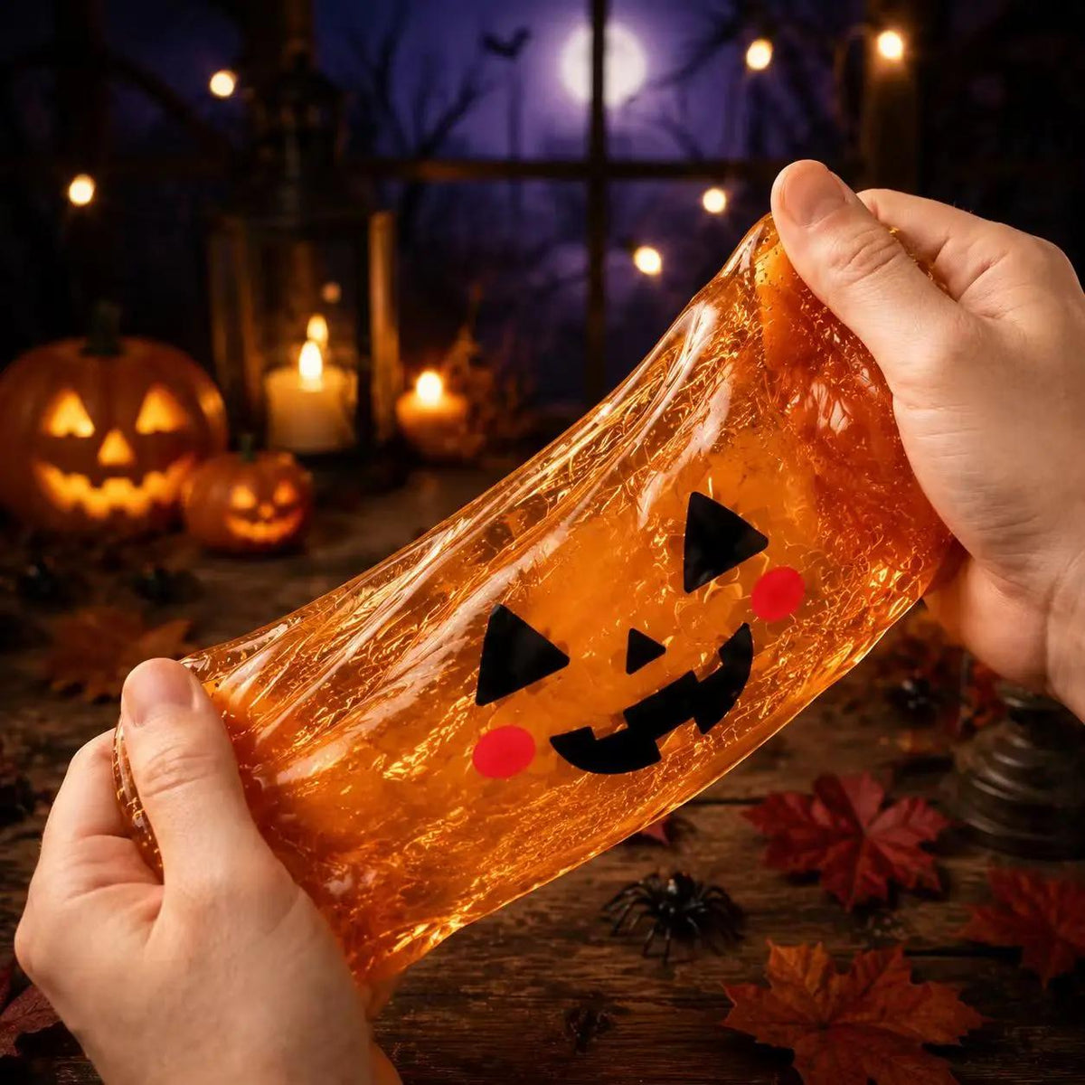 Halloween Scary Ghost Squeeze Toy Set - Portable Stress Relief Party Favors