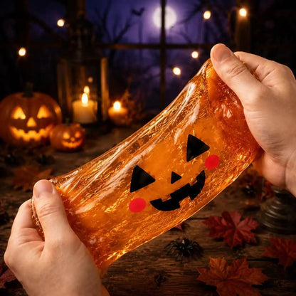 Halloween Scary Ghost Squeeze Toy Set - Portable Stress Relief Party Favors