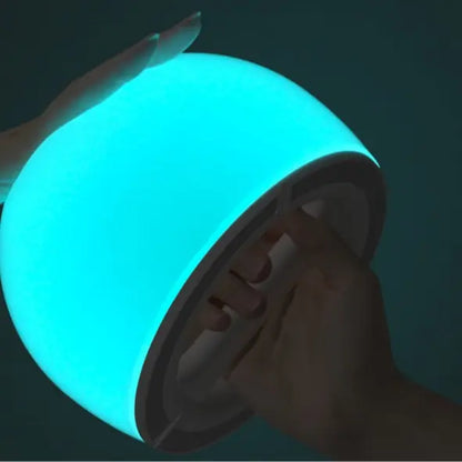 Interactive LED Stress-Relief Toy - 6-Inch Rechargeable Squeezeable Night Light with 29 Colors