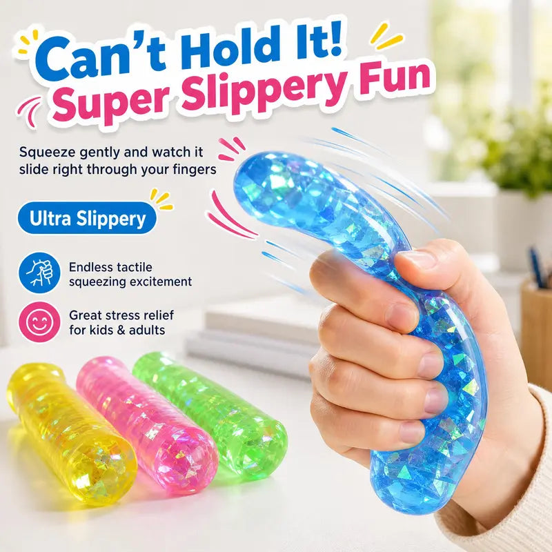 Large Transparent Cartoon Vent Ball - Decompression Squeeze Toy for Kids