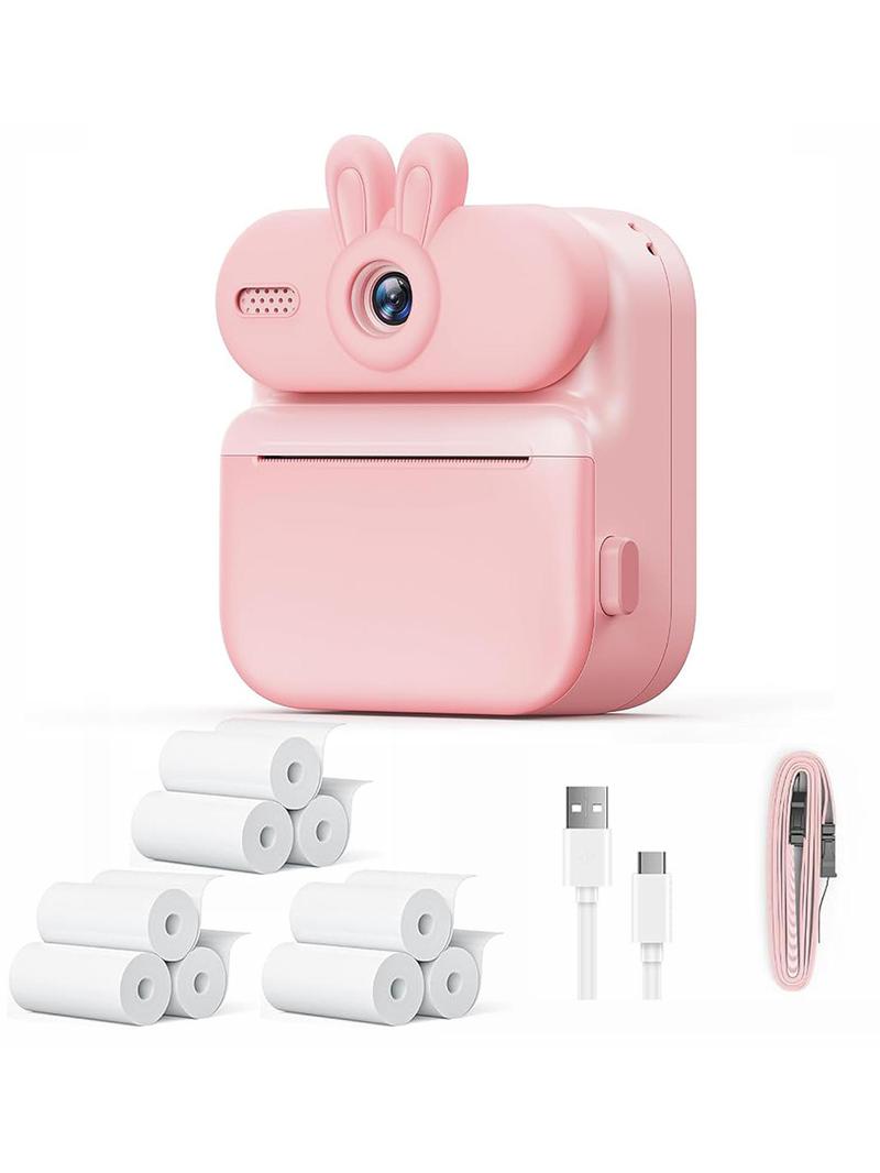 Kids Rechargeable Digital Camera with Selfie Mode, HD Video, and Silicone Case