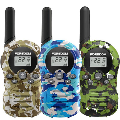 Rechargeable Video Walkie Talkies for Kids with HD Screen, Camera, and Music for Outdoor Fun