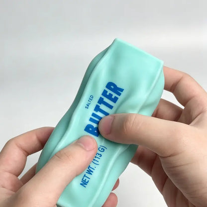 Crunchy Sound Butter Stick - Squishy Flexible Squeeze Fidget Tool for Stress Relief