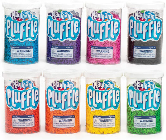 8-Pack Mini Sensory Bin Filler - Mess-Free Tactile Foam Sand for Toddlers and Preschoolers