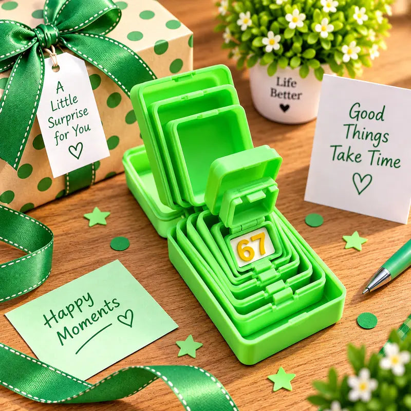 Multi-Layer 3D Printed Nesting Prank Gift Box - Funny Unboxing Experience for Kids and Teens