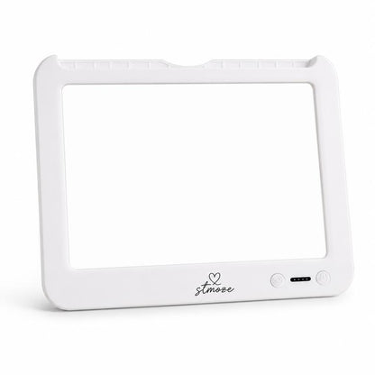 LED Drawing Board for Kids - Rechargeable Light-Up Tracing Board with Markers and RGB Glow Effect