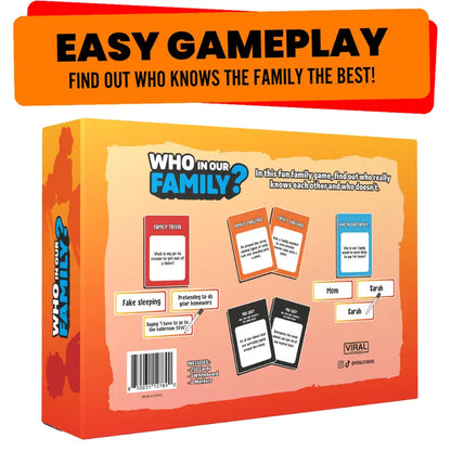 Hilarious Family Party Game - Trivia, Most Likely To & Head-to-Head Challenges