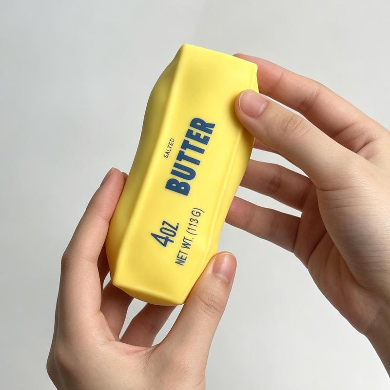 Crunchy Sound Butter Stick - Squishy Flexible Squeeze Fidget Tool for Stress Relief