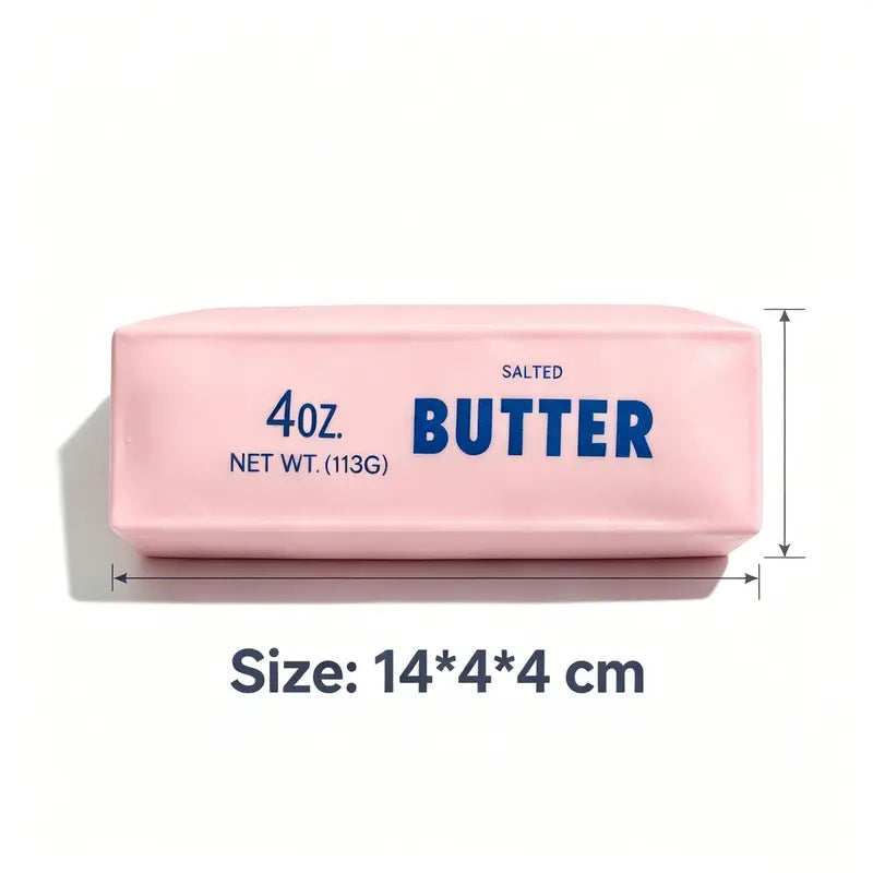 Crunchy Sound Butter Stick - Squishy Flexible Squeeze Fidget Tool for Stress Relief