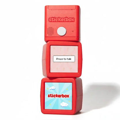 AI-Powered Voice-Activated Mini Thermal Printer for Kids 5+, DIY Scrapbooking Tool with 3 Paper Rolls