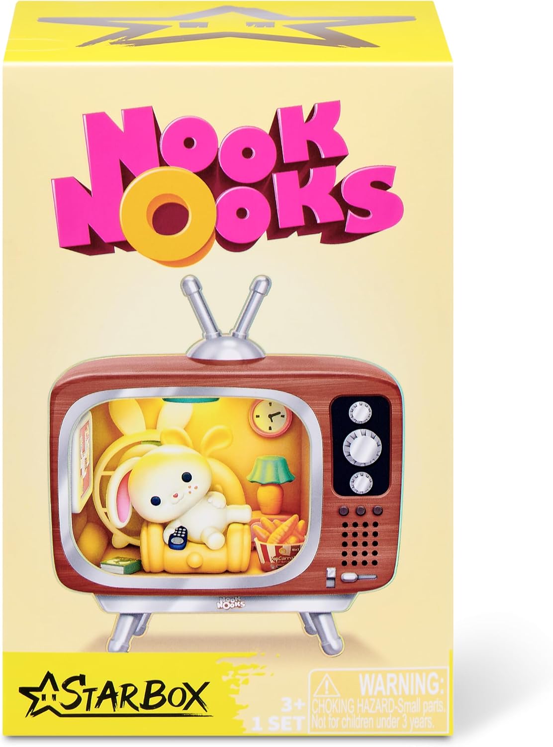 Series 1 Blind Box Collectible Mini Animal Figurines with Light-Up Themed Scenes and Accessories