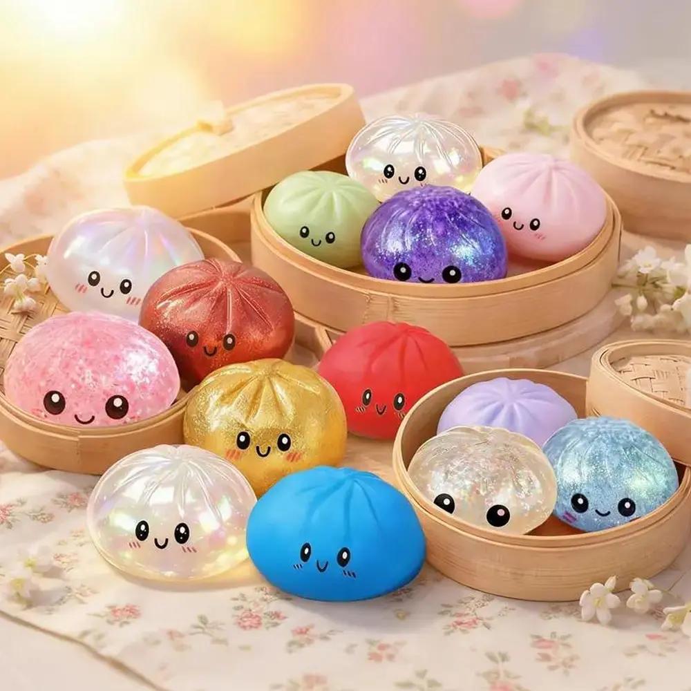 8-Piece Malt Sugar Stress Relief Fidget Toy Bundle, Slow Return Squishy Sensory Toys for Kids and Adults