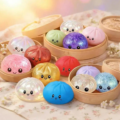 8-Piece Malt Sugar Stress Relief Fidget Toy Bundle, Slow Return Squishy Sensory Toys for Kids and Adults