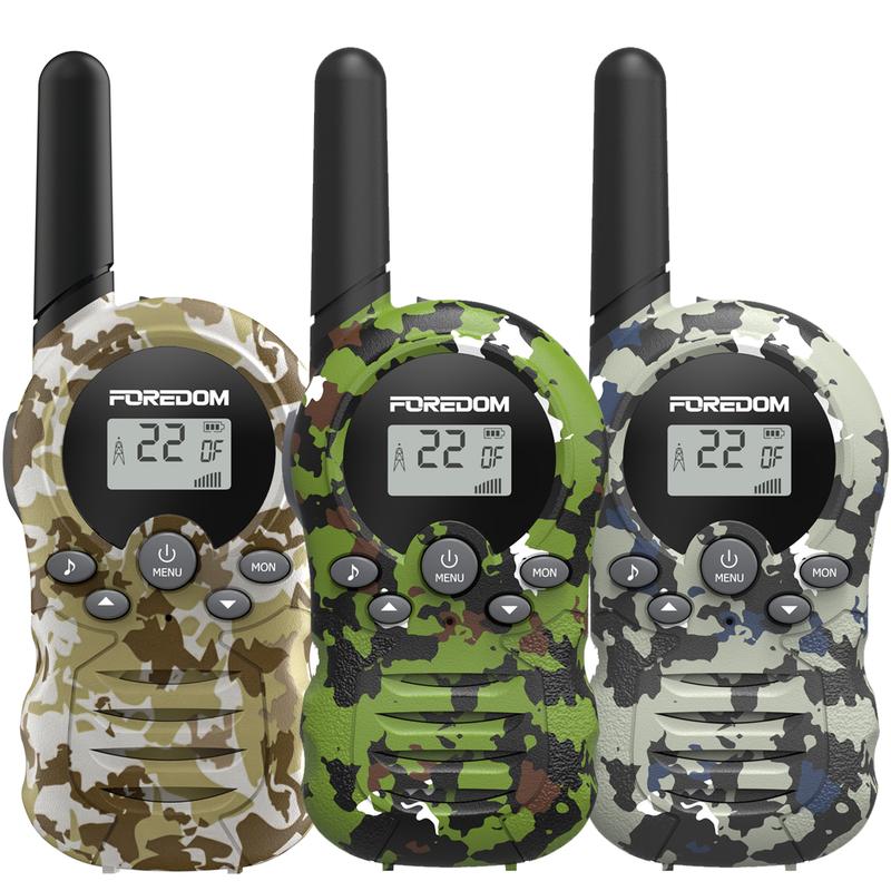 Rechargeable Video Walkie Talkies for Kids with HD Screen, Camera, and Music for Outdoor Fun