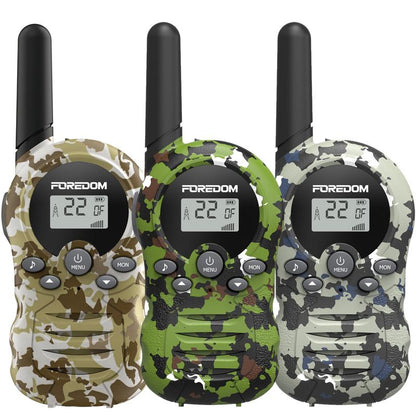 Rechargeable Video Walkie Talkies for Kids with HD Screen, Camera, and Music for Outdoor Fun