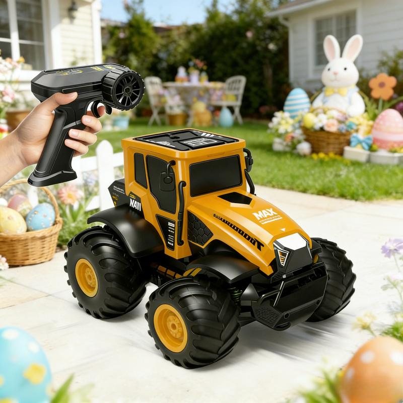 1:14 Scale 4WD Amphibious RC Monster Truck - 2.4GHz Waterproof All-Terrain Off-Road Pickup