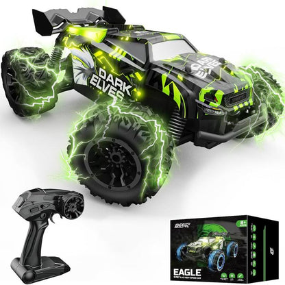 2.4GHz RC Crawler Car All Terrain Off Road Remote Control Truck Toy with LED Lights