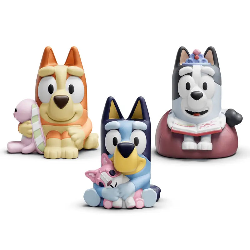 Interactive Audio Character 3-Pack - Heeler Family Dog Figurines for Screen-Free Storytelling