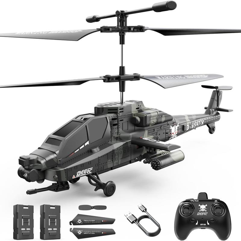 2.4GHz Remote Controlled Helicopter with LED Lights and Altitude Hold - 26 Mins Flight Time