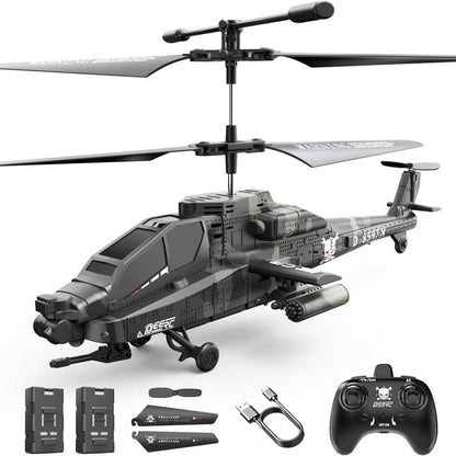 2.4GHz Remote Controlled Helicopter with LED Lights and Altitude Hold - 26 Mins Flight Time