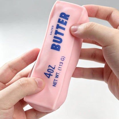 Crunchy Sound Butter Stick - Squishy Flexible Squeeze Fidget Tool for Stress Relief