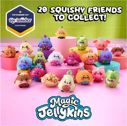 3-Inch Water-Activated Surprise Plush Toys 2-Pack - Food-Themed Sensory Collectibles