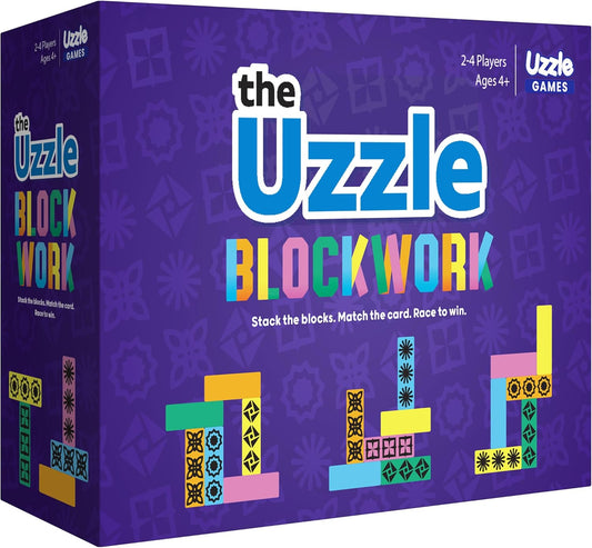Fast-Paced Family Board Game - Multiple Difficulty Levels - Challenging Puzzle Game for 2-4 Players